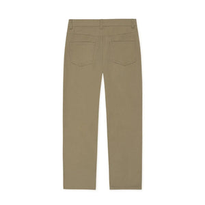 Les Deux - Pantalones de algodón orgánico | Beige oscuro