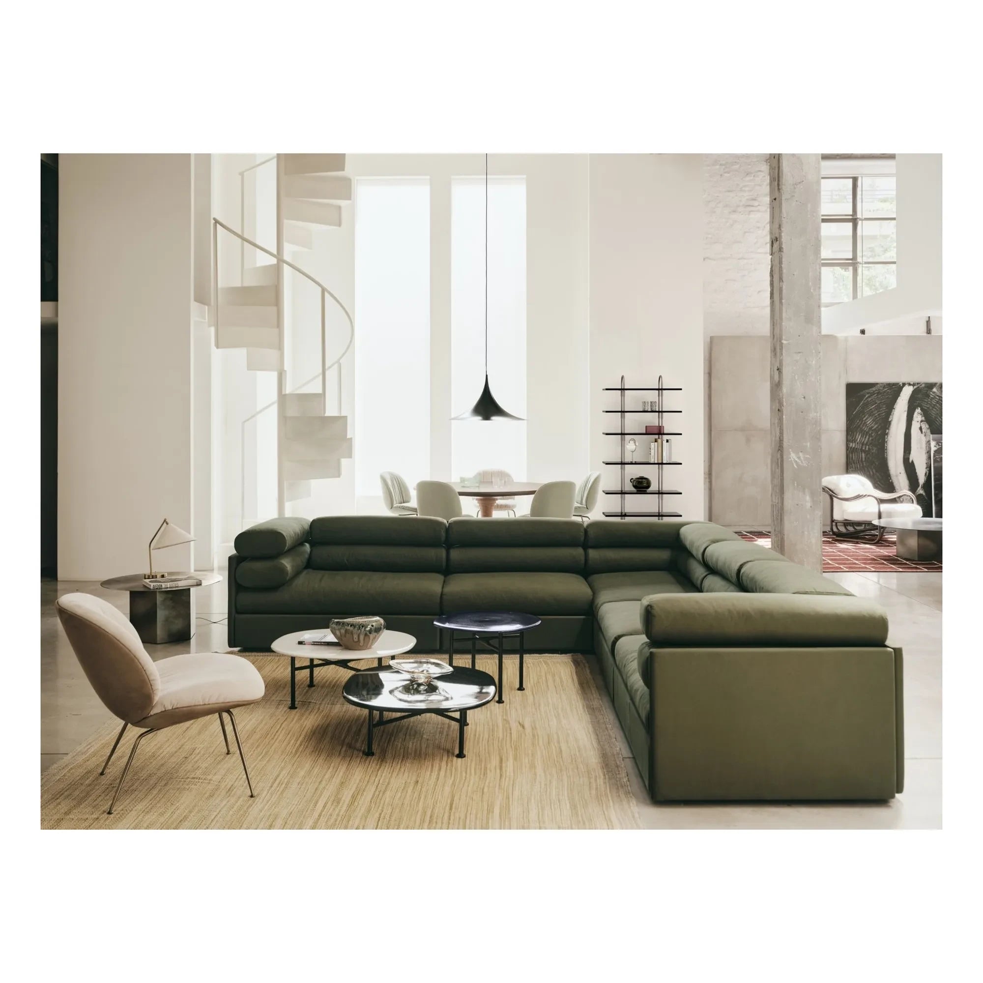 Gubi - Carmel Keramik Beistelltisch, OEO Studio | Schwarz