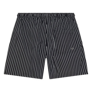 Finger in the Nose – Freeboy Gestreifte Badeshorts | Schwarz