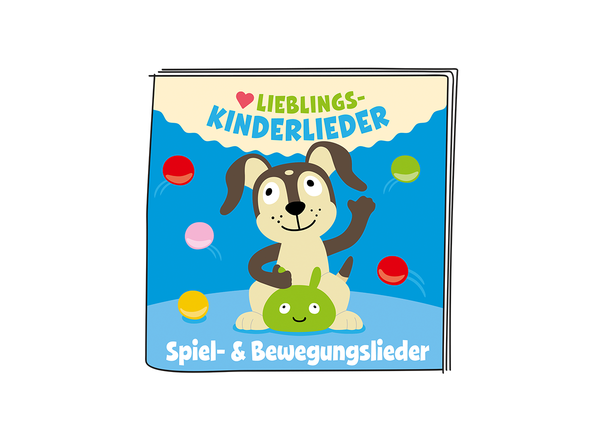 Tonies - Deutsche Spiel- und Bewegungslieder - Beliebte Kinderlieder