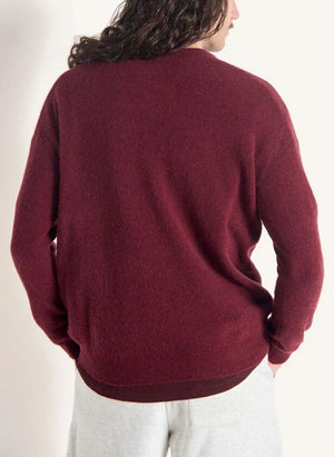 American Vintage - Raxow Wool Sweater | Garnet
