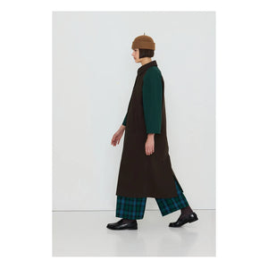 The Tiny Big Sister - Cotton Trench Coat | Amber