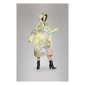 Rainkiss - Flora Regenponcho | Gelb