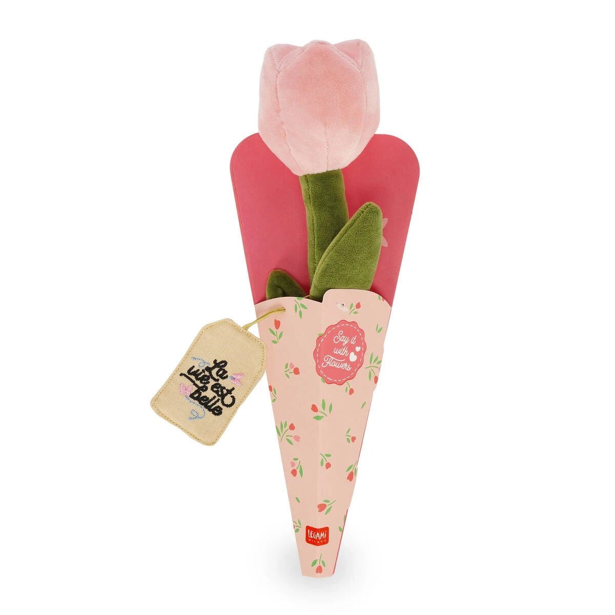 Legami - Tulip Pelüş Oyuncak Bouquet - Say it with Flowers