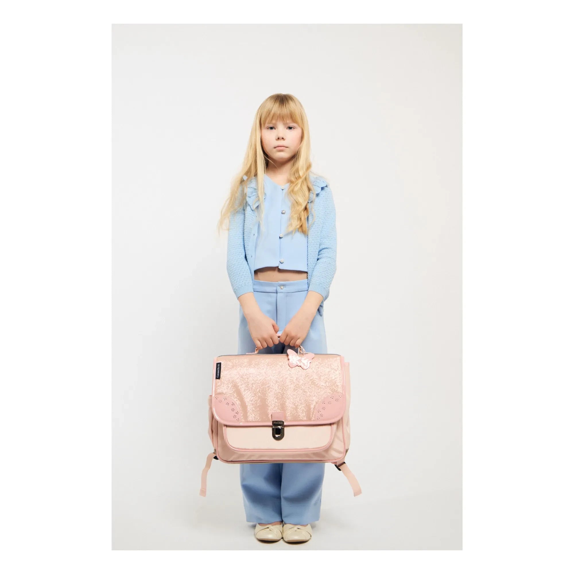 Caramel & Cie - Oxford satchel | Pudra pembesi