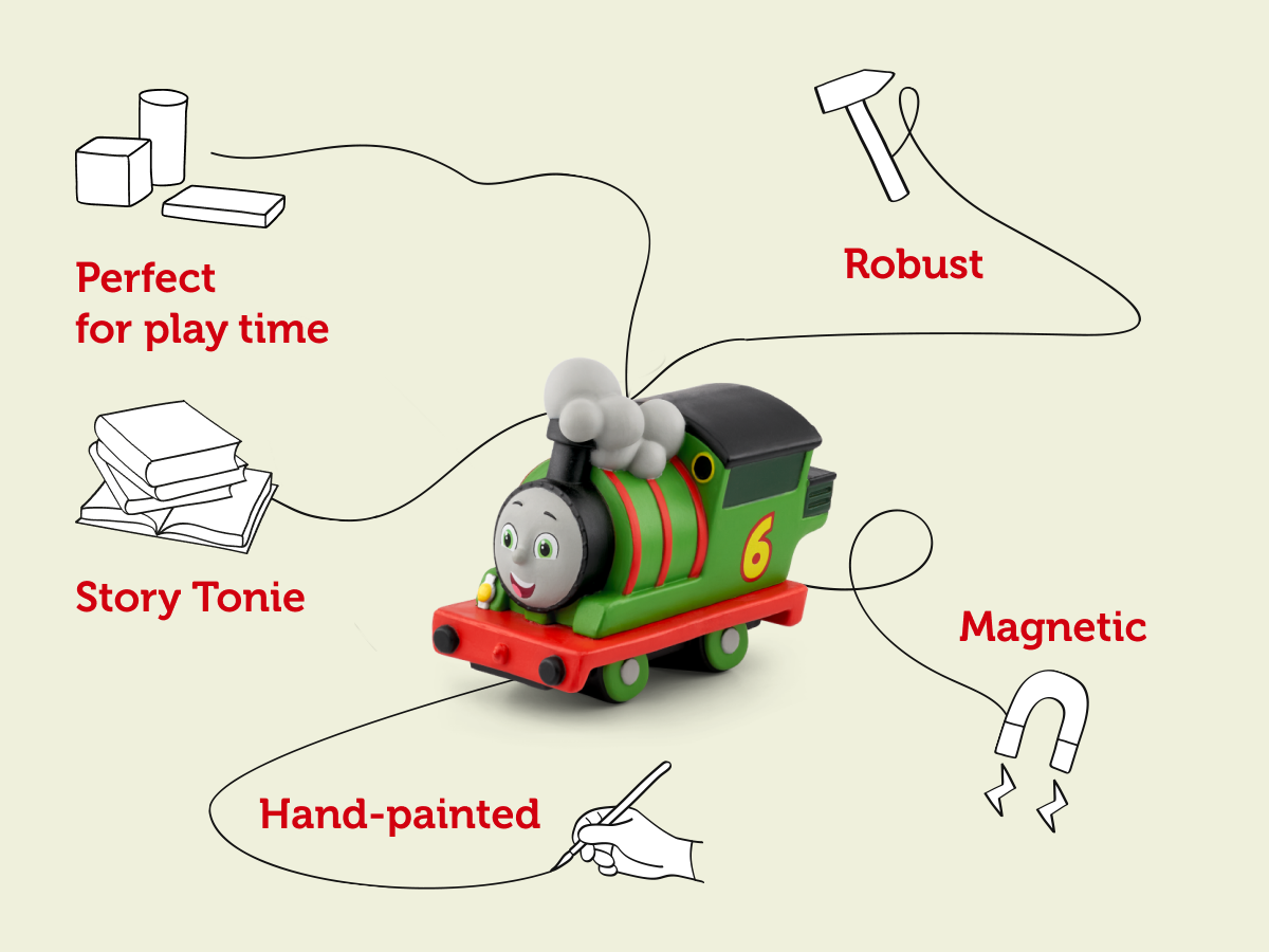 Tonies - İngilizce All Engines Go: Percy - Thomas the Tank Engine