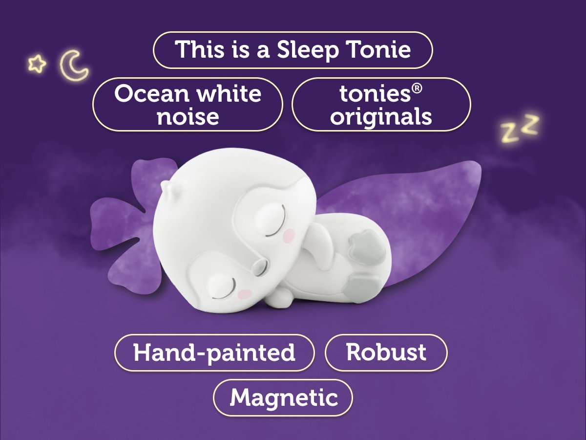 Tonies - Englisches Sleepy Penguin - Weißes Rauschen aus dem Ozean - Sleepy Friends