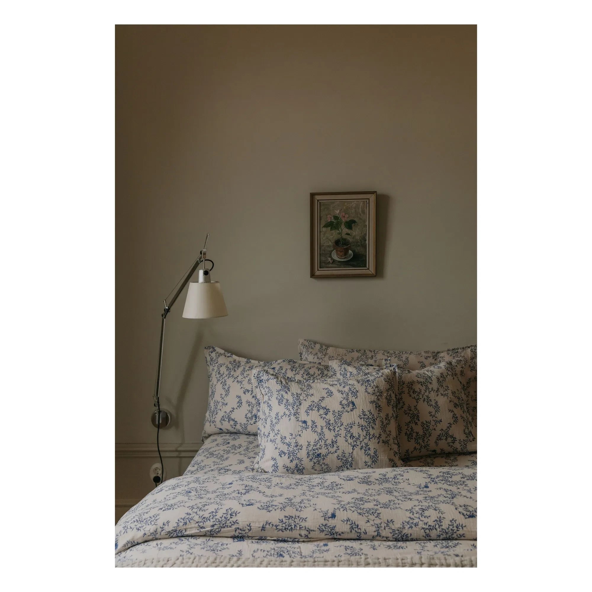 garbo&friends - Garden Duvet Cover Set | Cobalt