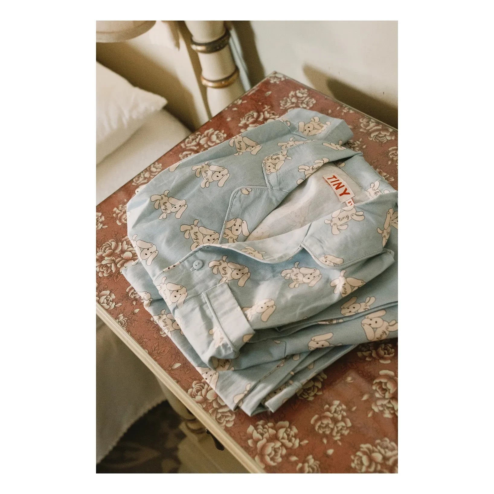 Tinycottons - Light Blue Dog Pajamas