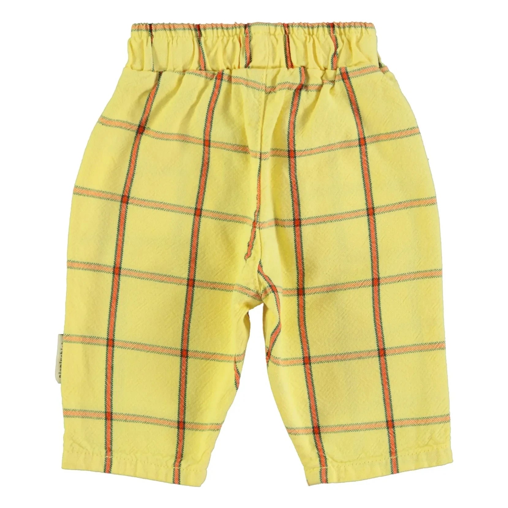 Piupiuchick - Pantalón Carreaux | Amarillo Pálido