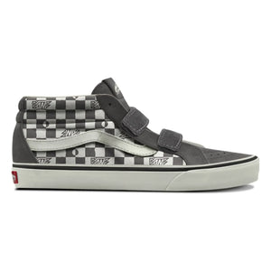 Vans - Scratch Sneakers SK8-Mid Geo Check | Gri