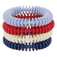 Petites Pommes - Anillos de buceo Albert - Set de 4 | Azul
