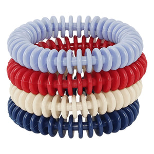 Petites Pommes - Anillos de buceo Albert - Set de 4 | Azul