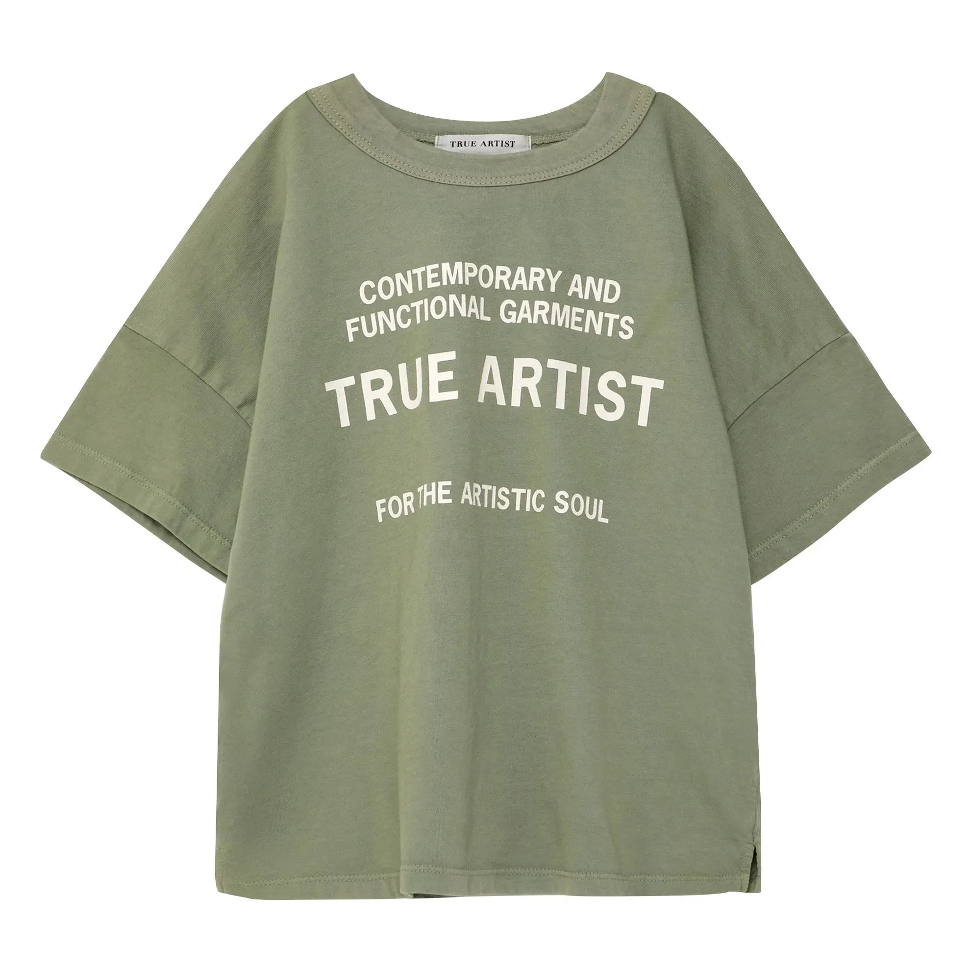 True Artist - T-shirt N°1 Organik pamuk | Haki