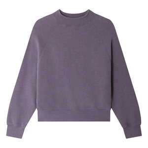 Sessùn - Sudadera de algodón modelo Oliveira | Morado