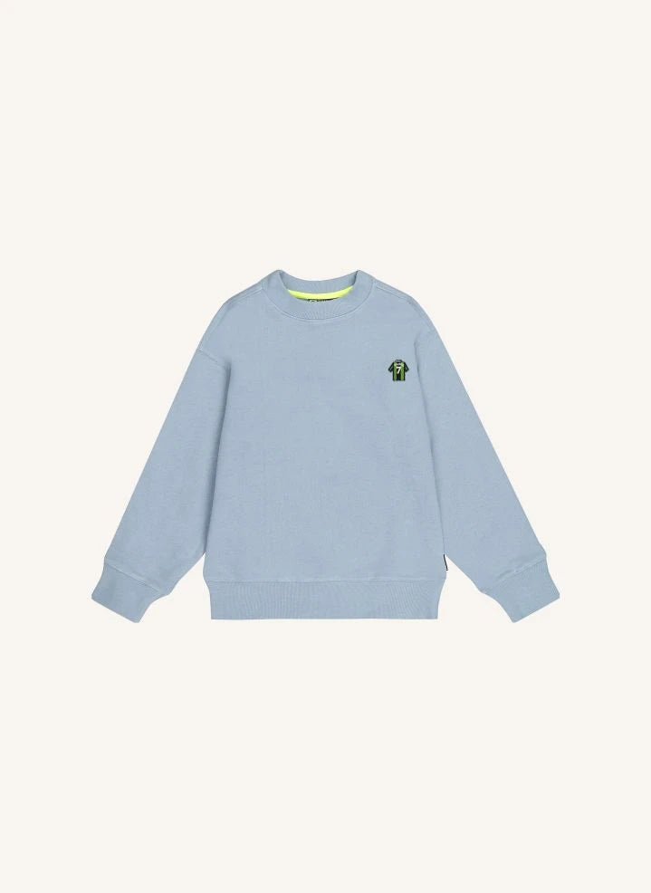 Tumble N'Dry - Warrington Organik Pamuklu Sweatshirt | Açık Mavi