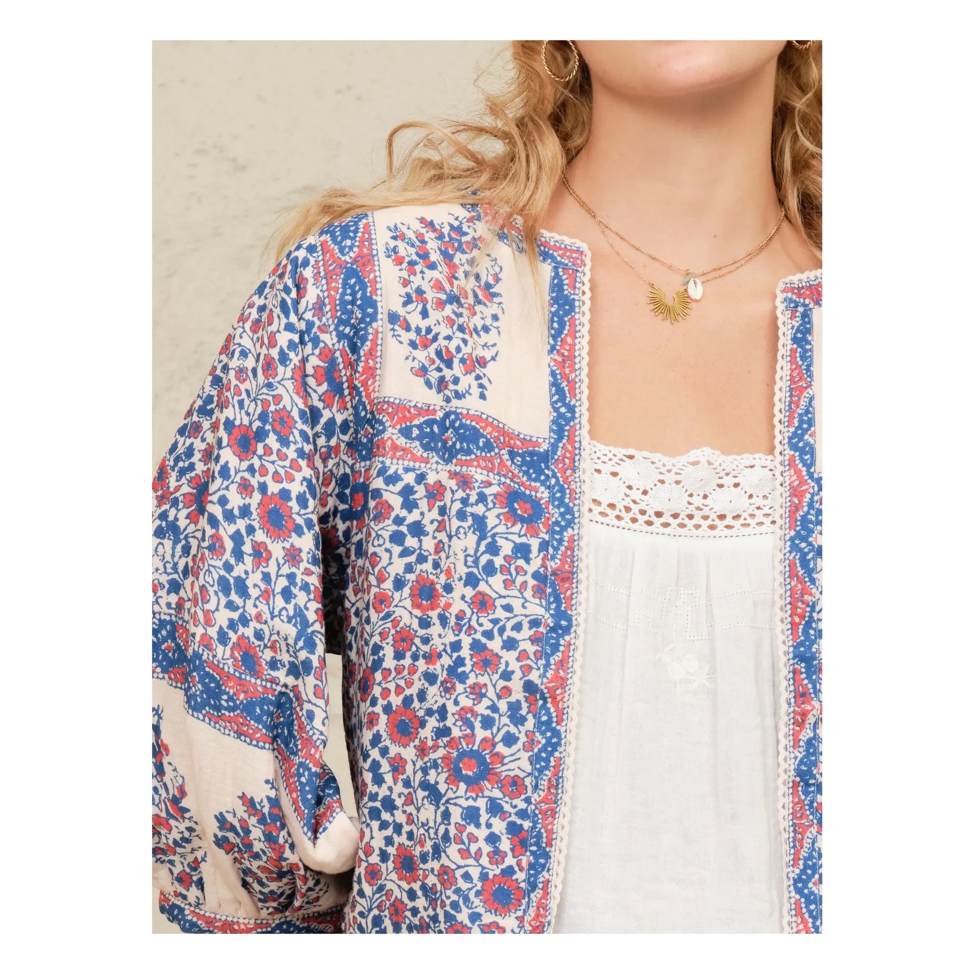 M.A.B.E. - Della Baumwolljacke | Indigo