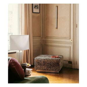 The Socialite Family - Rotondo Samt-Pouf | Tiger