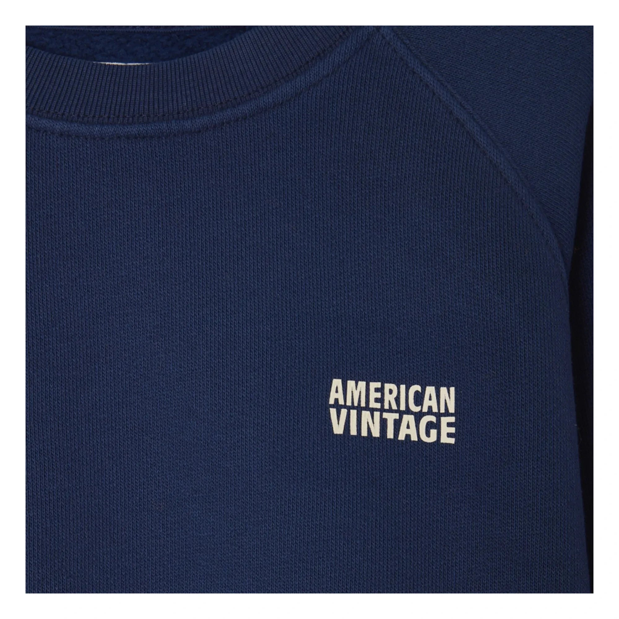American Vintage - Izubird-Sweatshirt | Marineblau