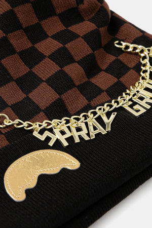 Sprayground - भूरी टोपी 910HW420NSZ