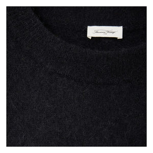 American Vintage - Suéter de alpaca y lana con cuello barco Vitow | Negro