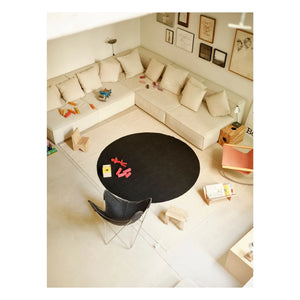 Nanimarquina - Topo Rug, Marc Morro | Black