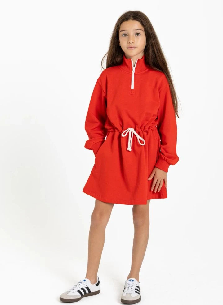 Dedo en la nariz - Nour Vestido | Rojo