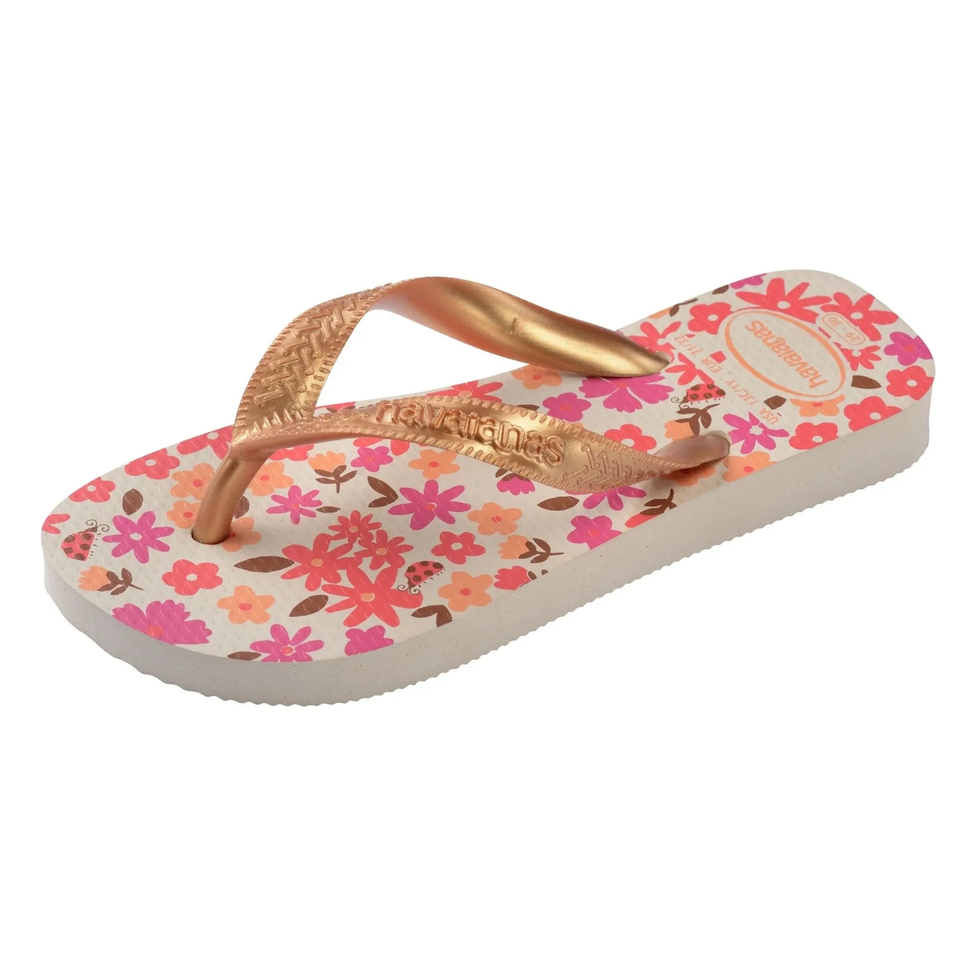 Havaianas - Flores parmak arası terlik | Bej