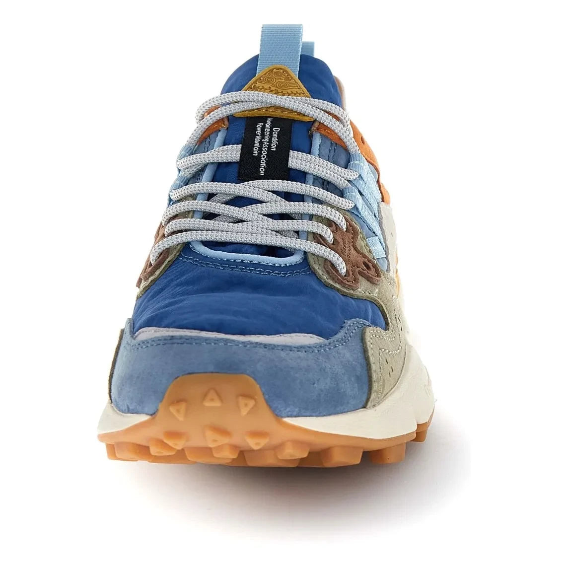 Flower Mountain - Yamano 3 Süet ve Naylon Sneakerlar | Gri mavi