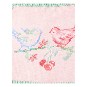 Gingersnaps - Soluk Pembe | Gül Nakışlı Tül Crop Top