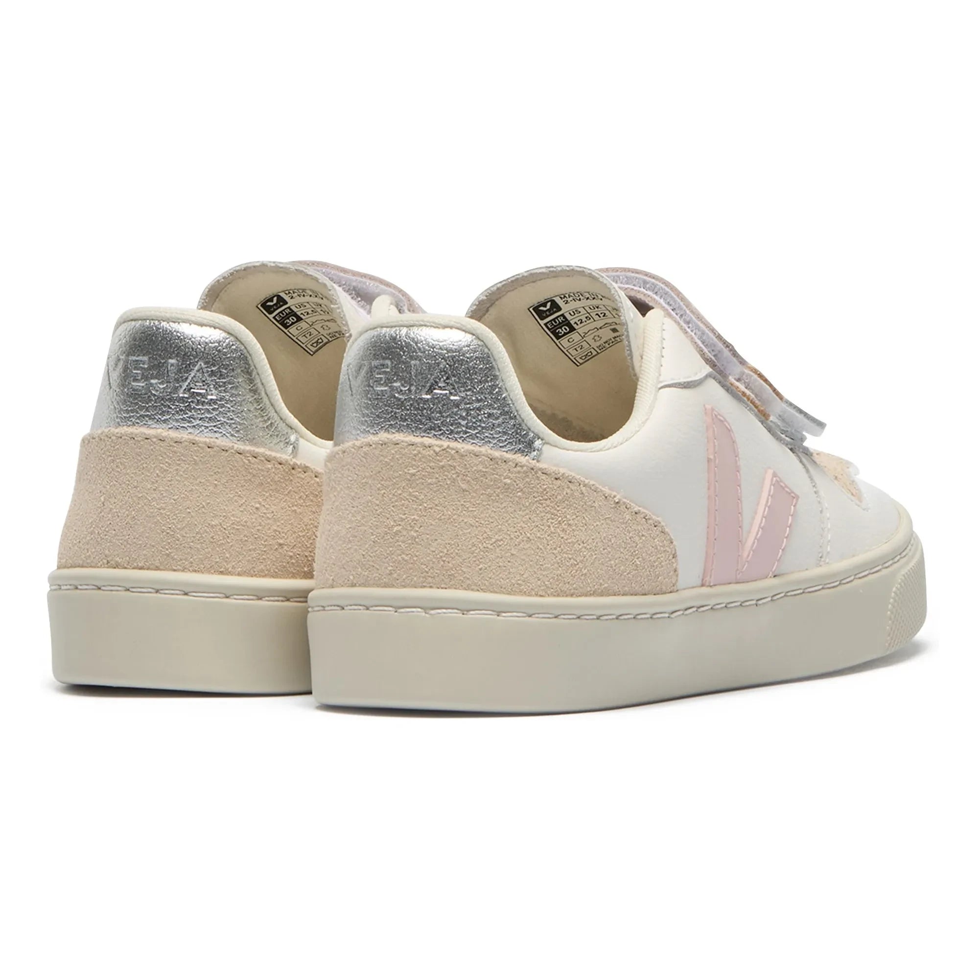 Veja - Scratch Sneakers Küçük V-10 Deri | Fildişi
