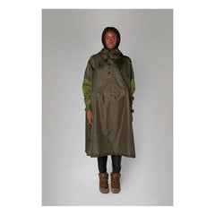 Rainkiss - Herringbone Raincoat Cape - Women's Collection | Brown