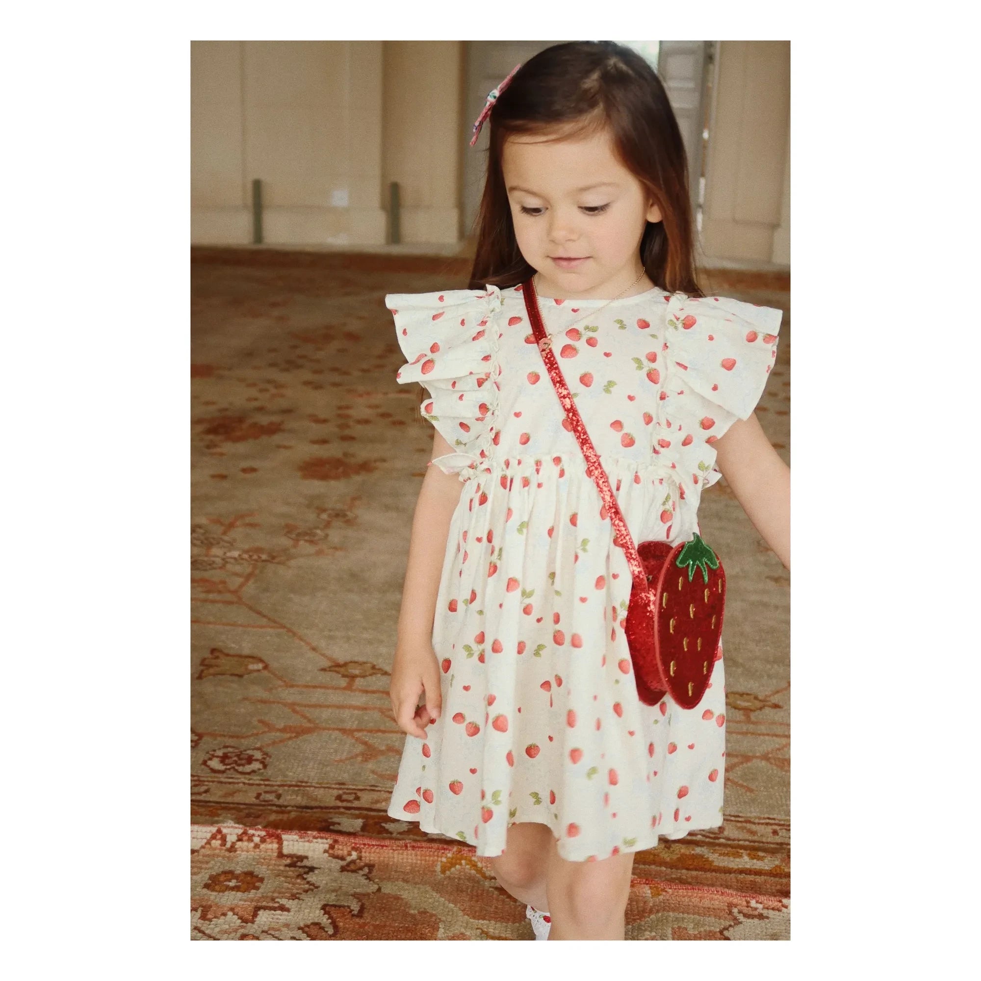 Konges Sløjd - Tut Strawberry Sequined Bag | Red