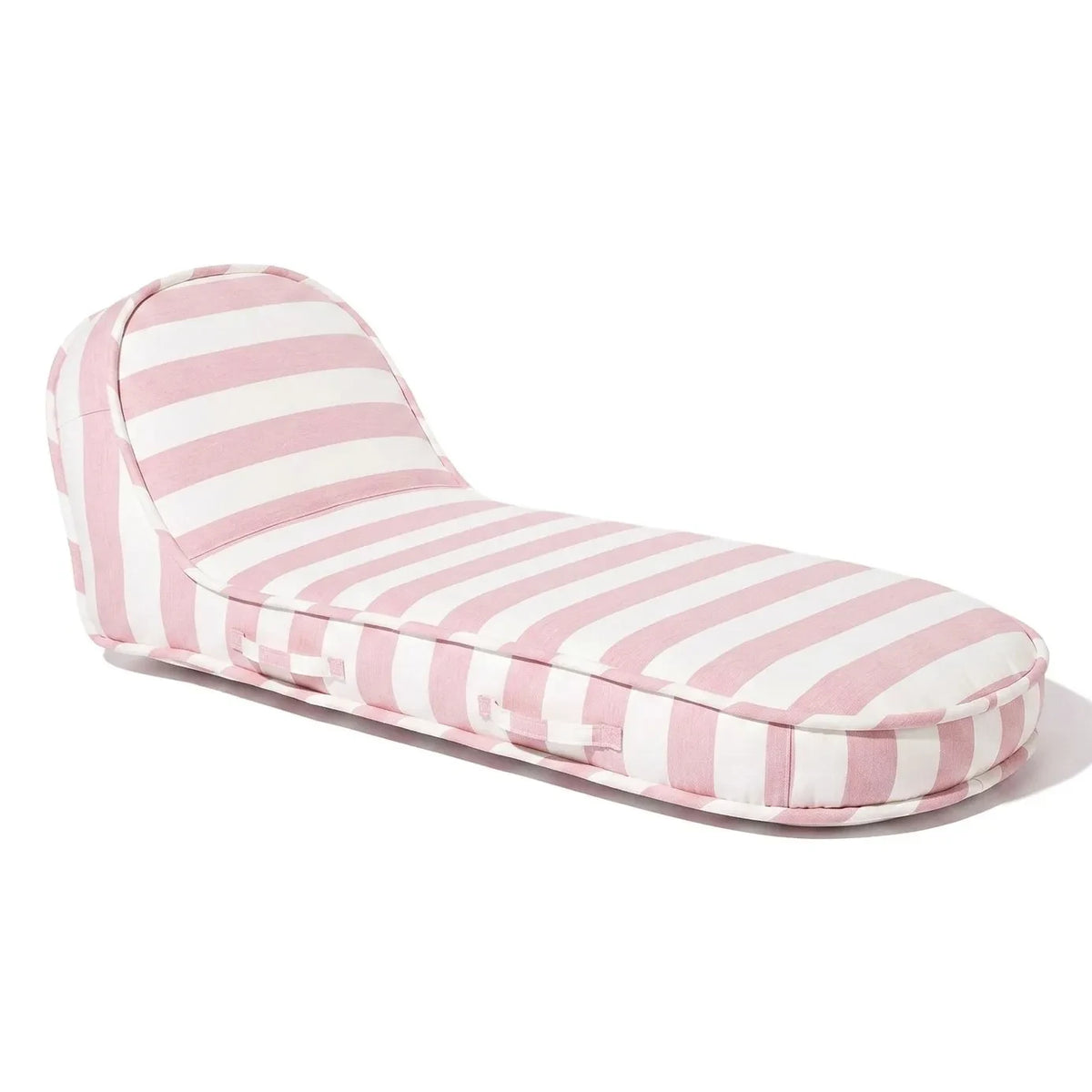 Business & Pleasure Co. - Tumbona de piscina a rayas | Rosa