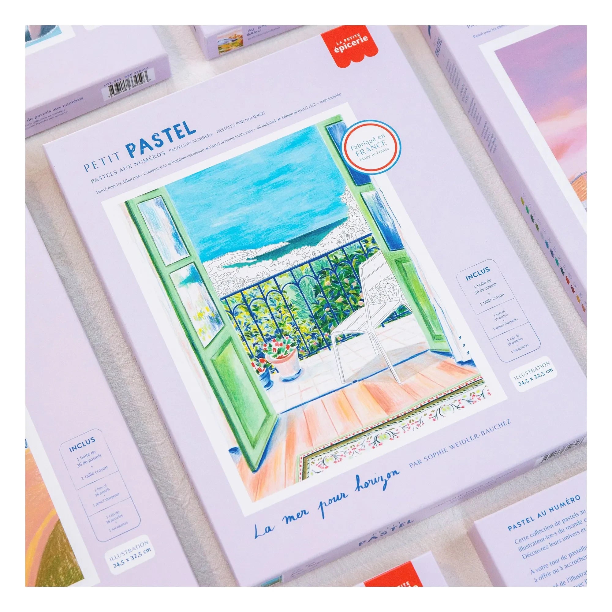 La Petite Épicerie - Set de pasteles por números - La Mer pour Horizon