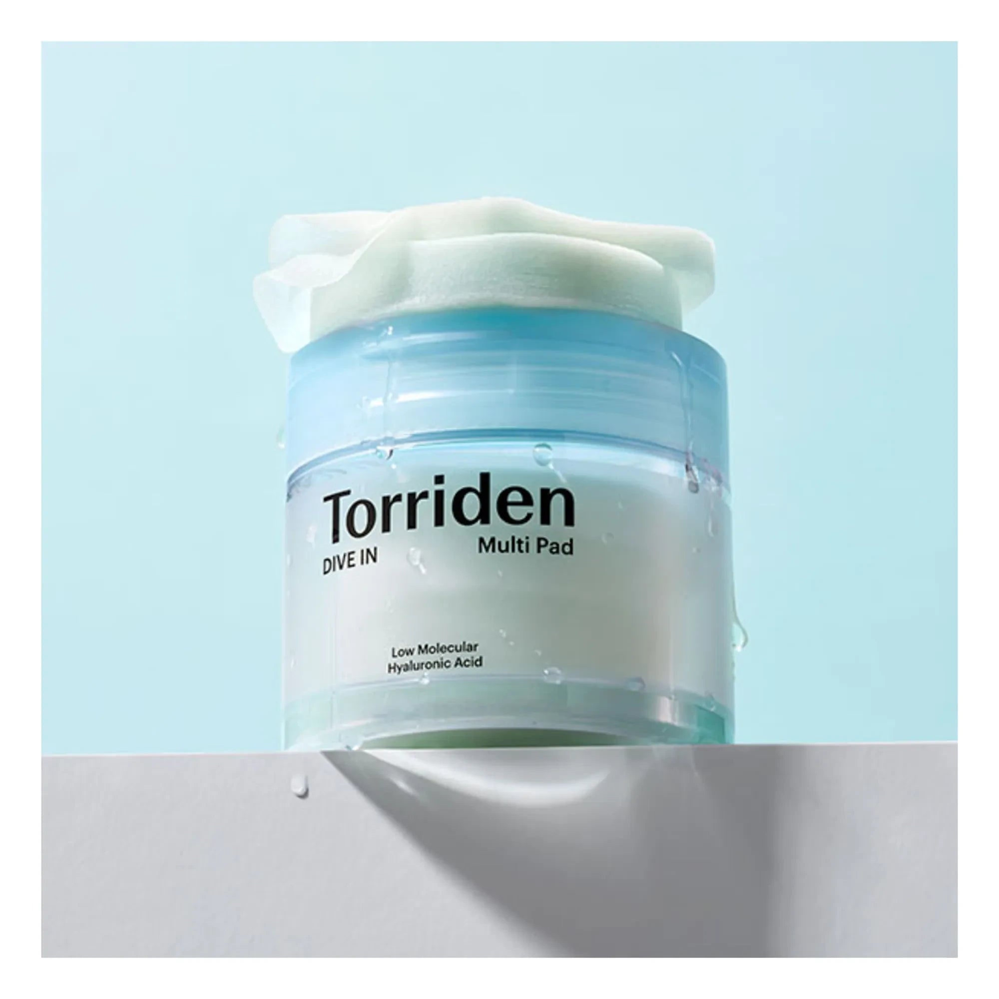 TORRIDEN - Hiyalüronik asitli tonikleyici ve yatıştırıcı pedler Dive In - 80 ped