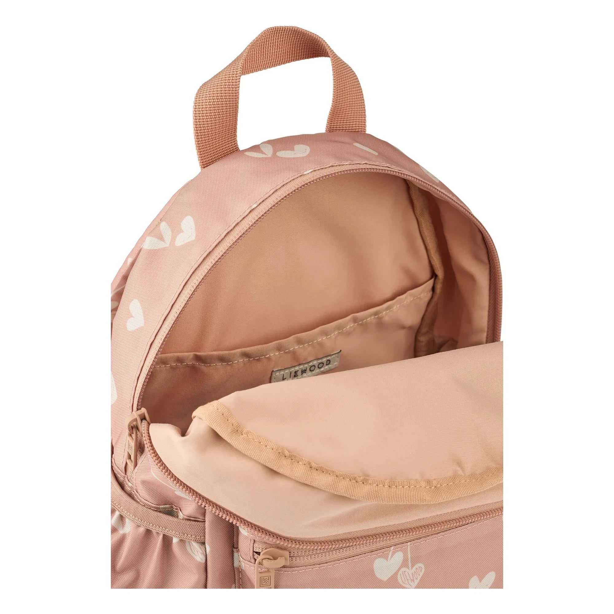 Liewood - Andreas Rucksack Recycelte Faser Herzen | Rosa