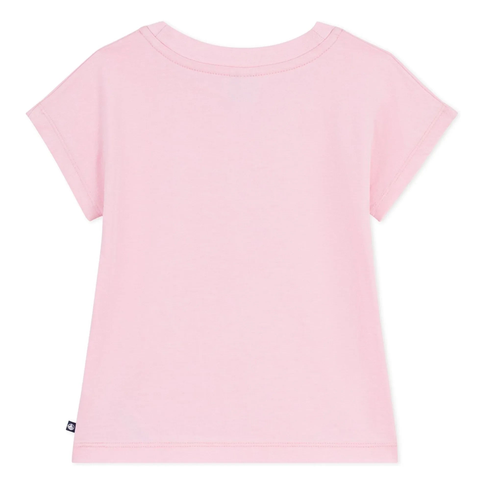 Petit Bateau – Bio-Baumwoll-Herz-T-Shirt | Rosa