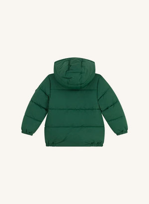 Petit Bateau - Düz Desenli Dolgulu Mont | Krom yeşili