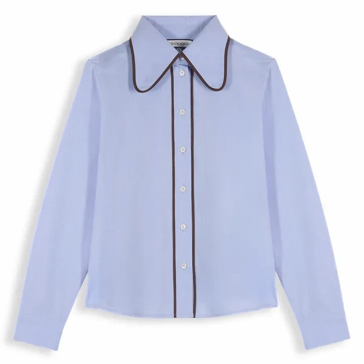 Maria de la Orden - Camisa de Algodón Ala | Azul Claro