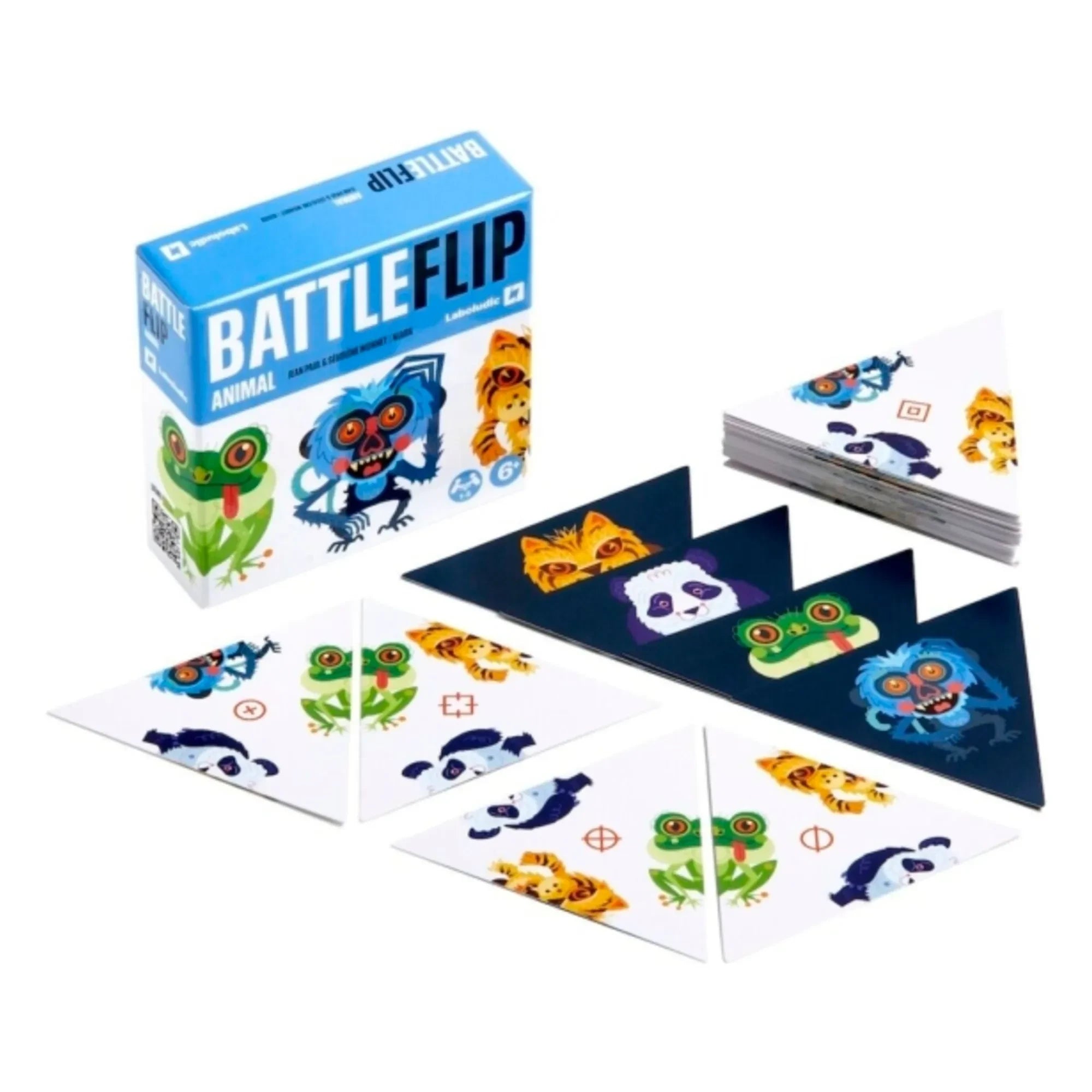 Laboludic - Battle Flip Animal Kartenspiel