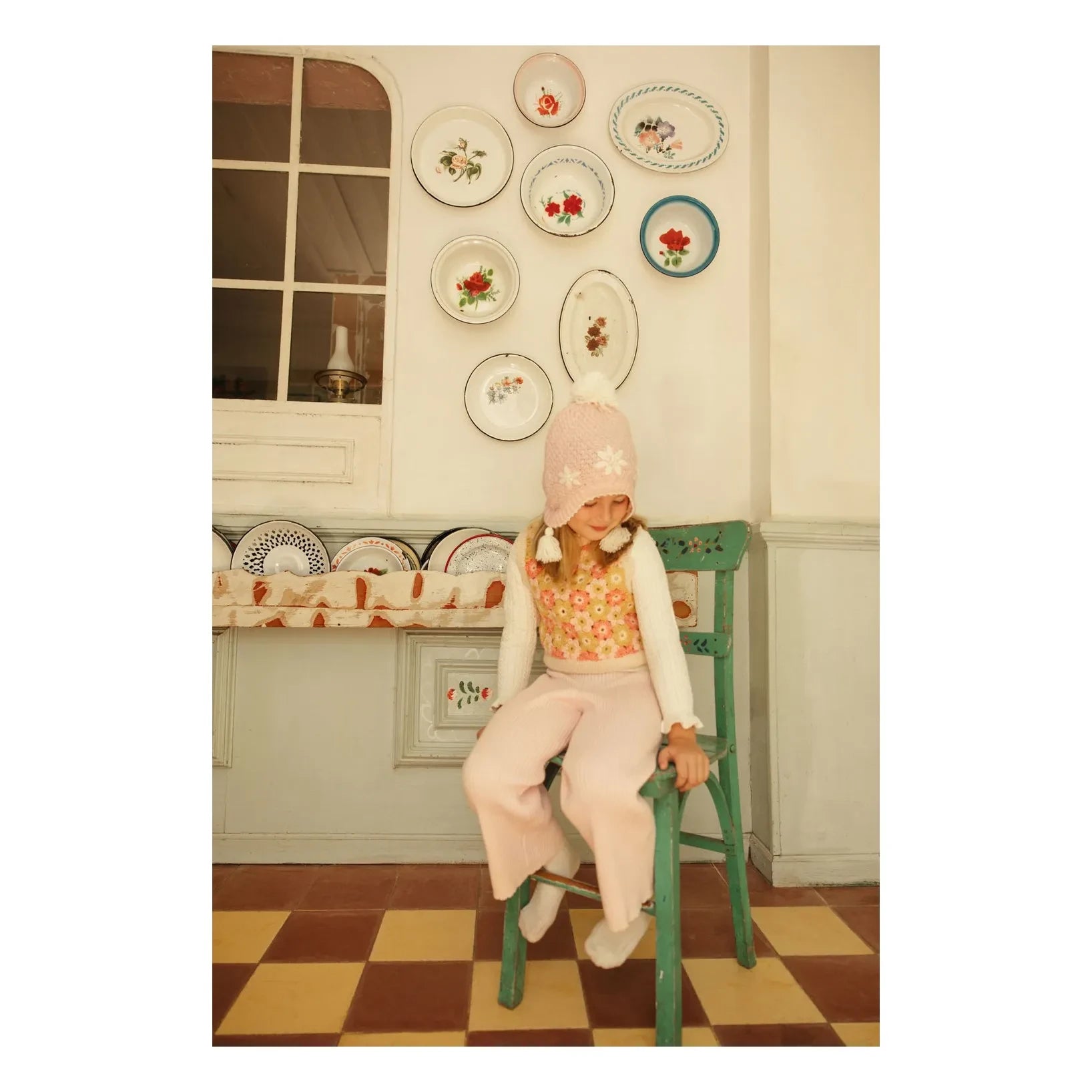 Louise Misha - Salia Fitilli Pantolon | Pembe