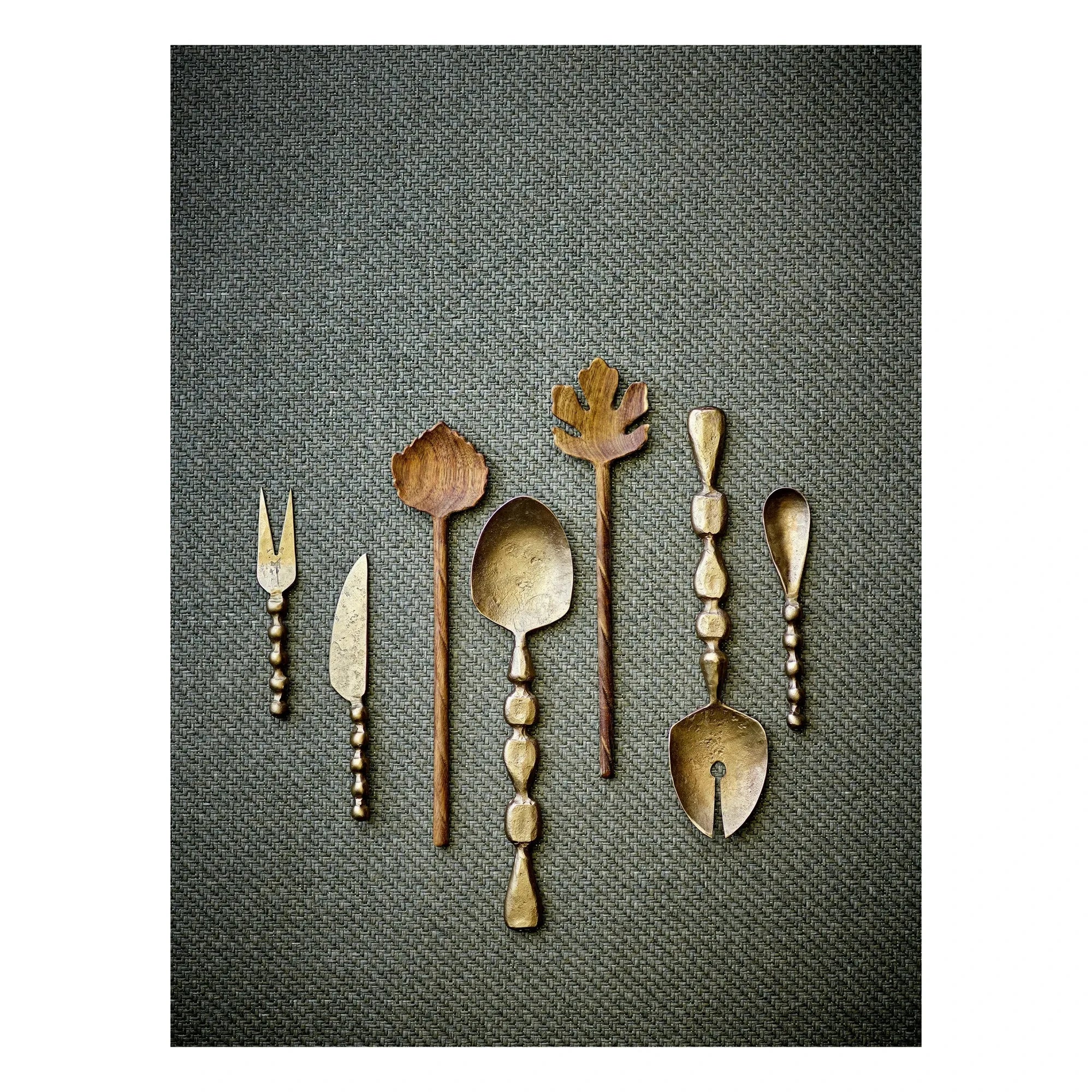 Bloomingville - Haolin Käseset - 3er Set | Messing