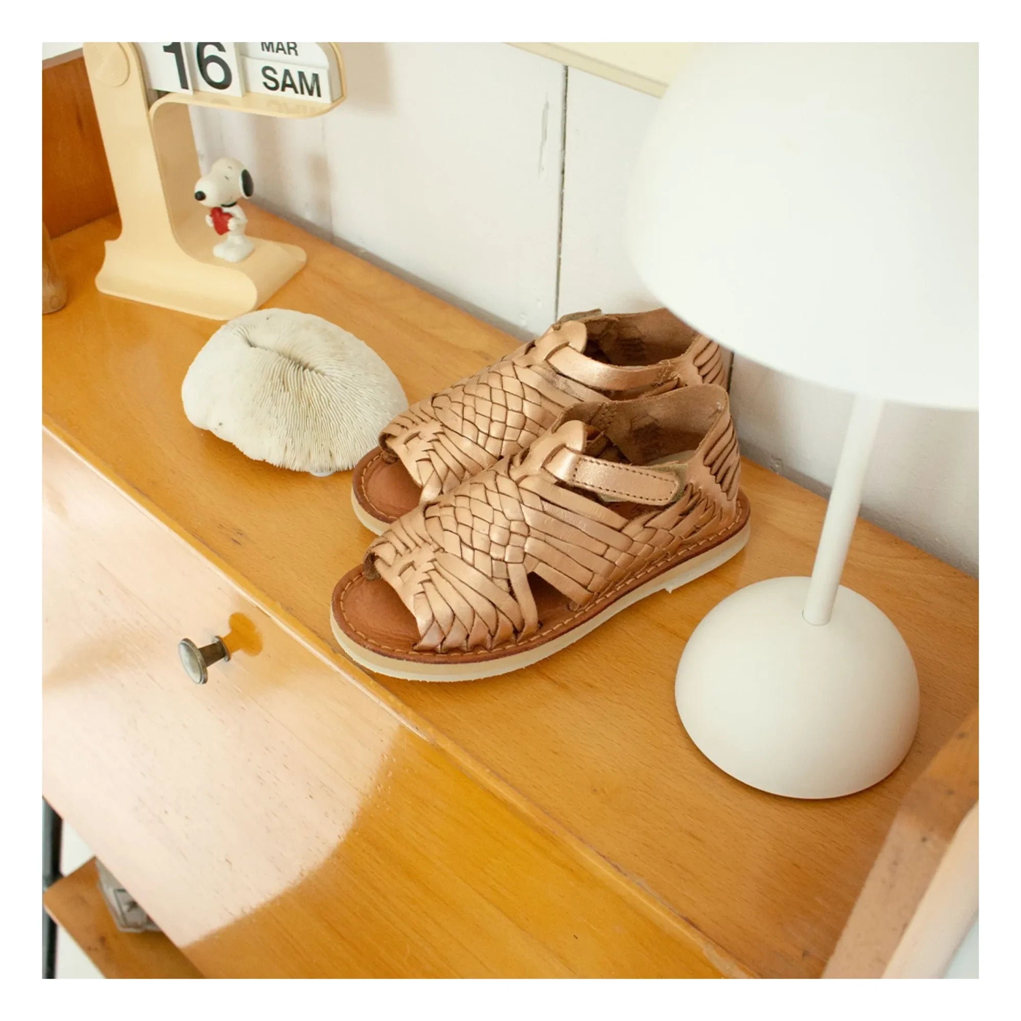 Mapache - Sandalias Sandalita | Oro Rosado