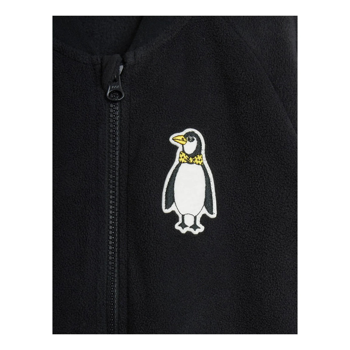 Mini Rodini - Penguins Jacke aus recycelten Fasern | Schwarz