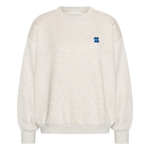 By Bar - Bibi Lucky Everyday Cotton Sweatshirt | Weiß