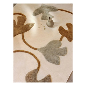 Ferm Living Kids - Swif Bird Teppich | Beige
