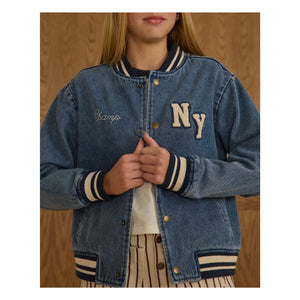 Rylee + Cru - Bomber Varsity | Denim