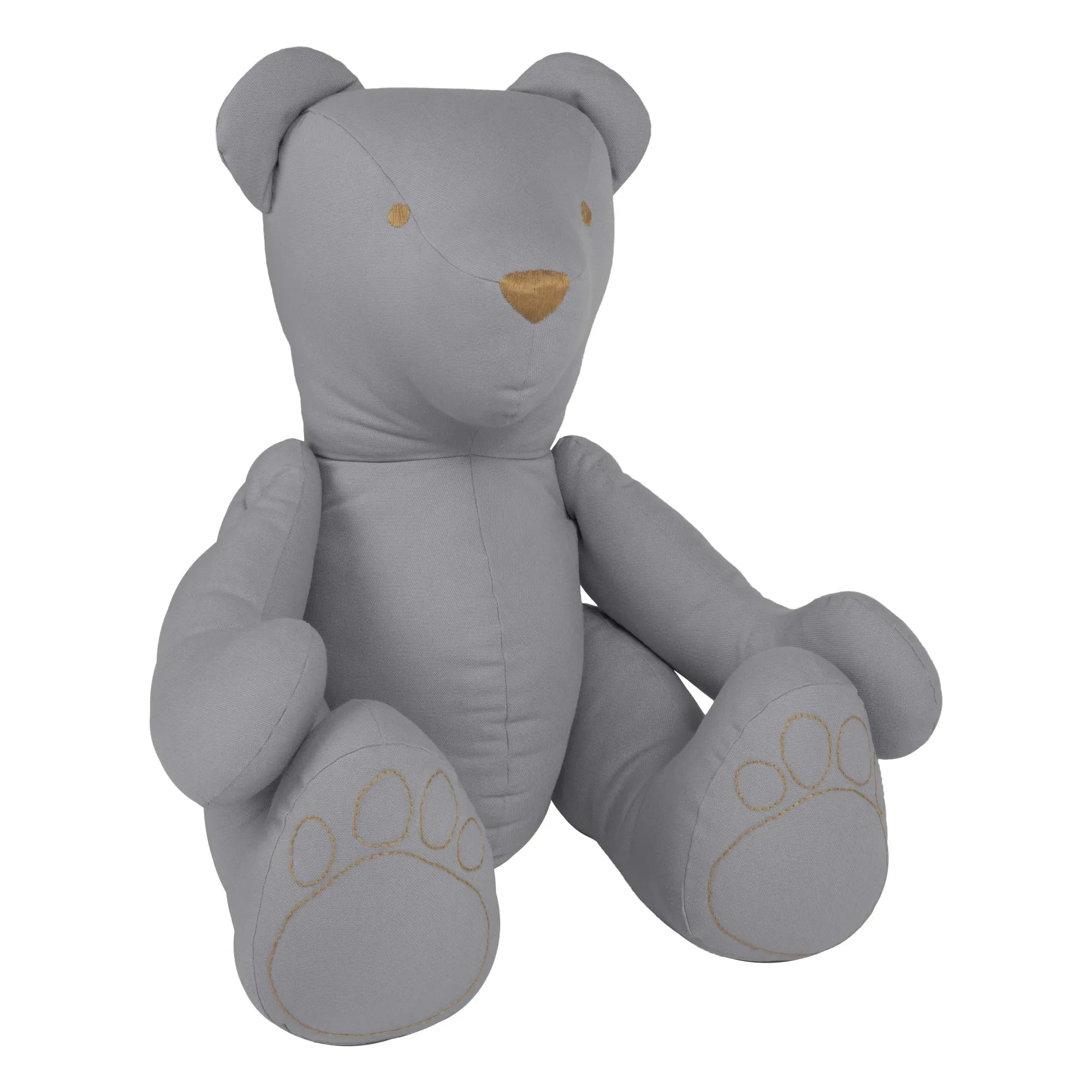 Numero 74 - Organic Cotton Teddy Bear | Stone Grey S045