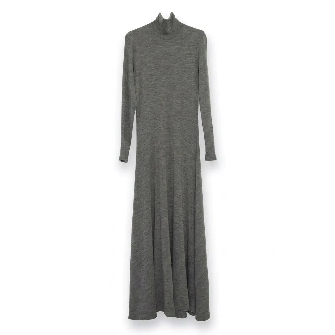 THEAVANT - Vestido de cuello alto de lana | Gris